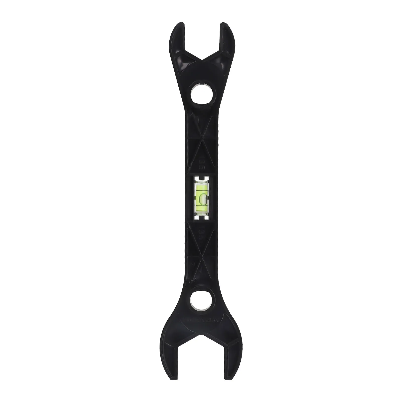 

Bathroom Gadgets Shower Wrench 1pc Black For Repairment Bathroom For Spirit Level Manual Tool Plastic Portable