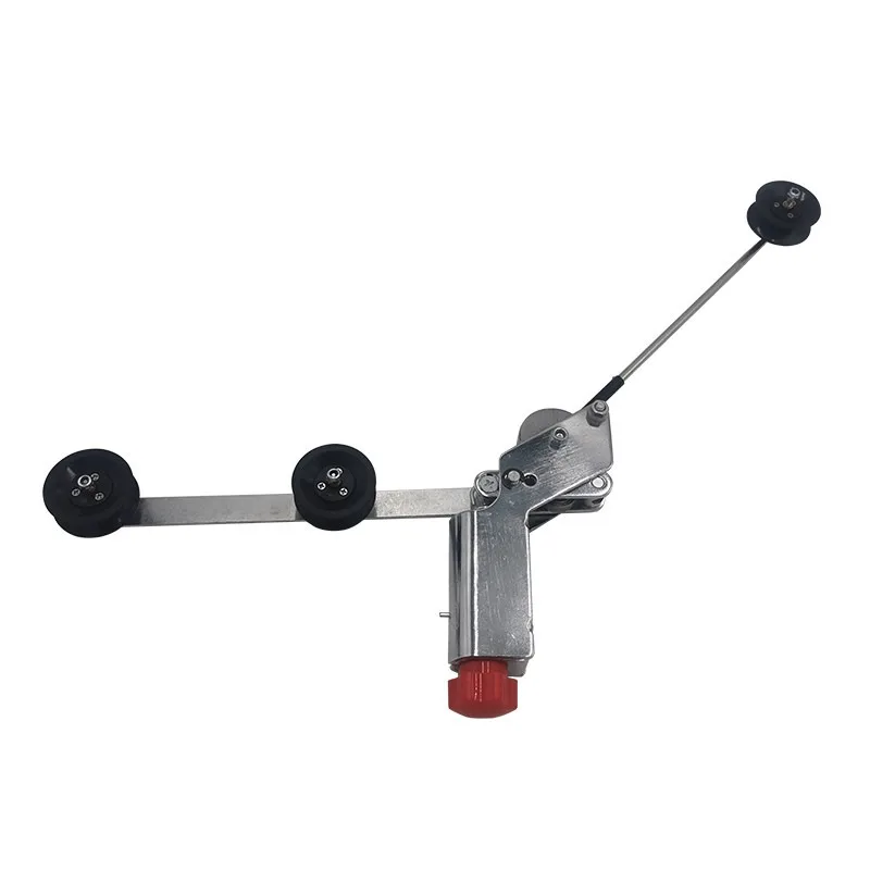 Very fine single spring tension gun, twisted copper bundle machine, tensioner, winding machine, pay-off frame, tension gun