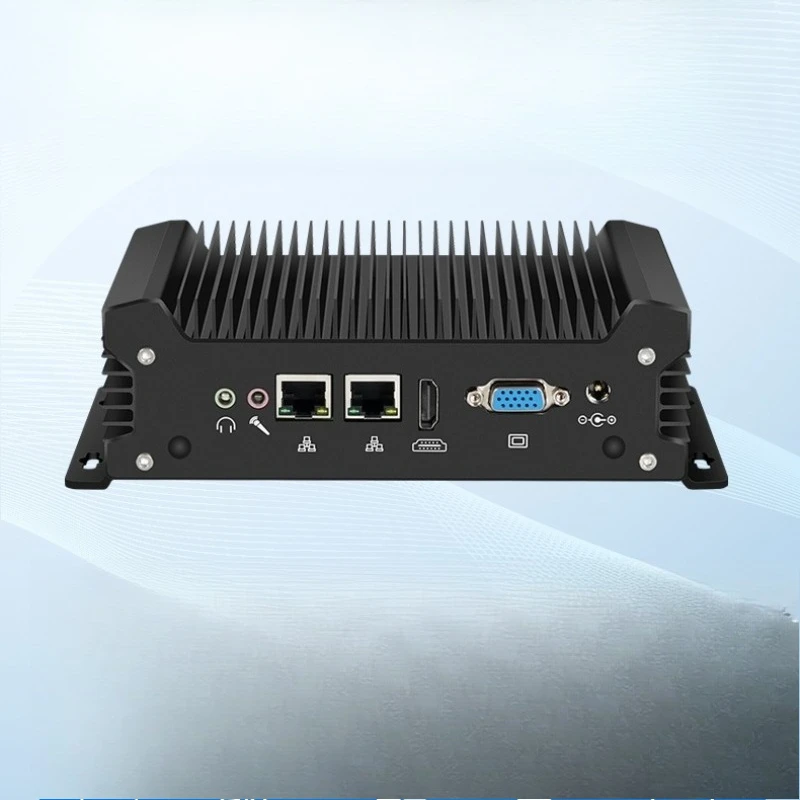 Mini host i7-10610U dual network dual string 8USB fanless industrial computer industrial computer
