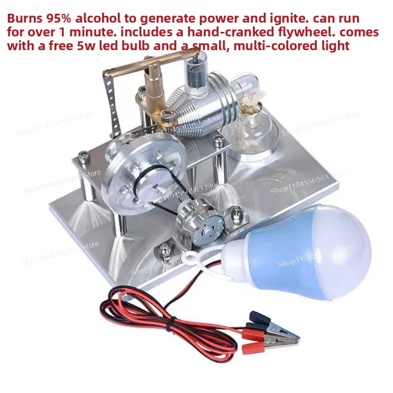 Engine Generator Steam Engine Physics Experiment Popular Science Production Invention Toy Model