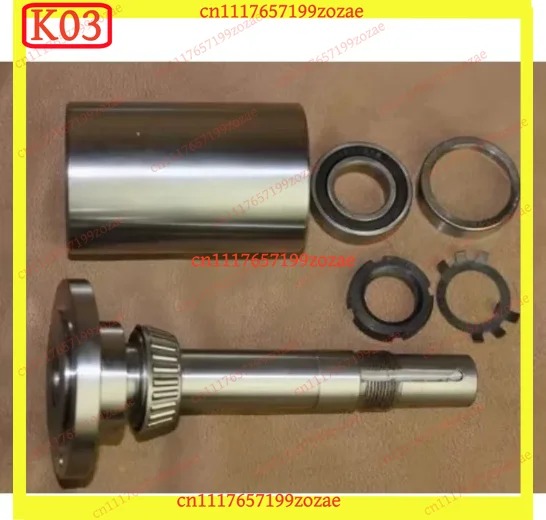 k3 Wood Lathe Headstock Spindle Assembly - M33×3.5 Thread, 4-Bolt Flange Mount, Fits 80/100/125/160mm Bed Width