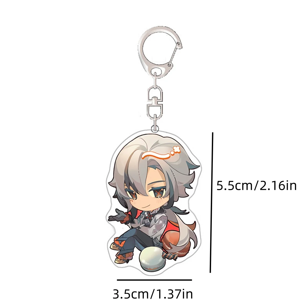 Anime Acrylic Keychain- Game peripherals Character Pendant, Suitable for Bags and Keys,cosplay gifts Perfect Gift for Fans