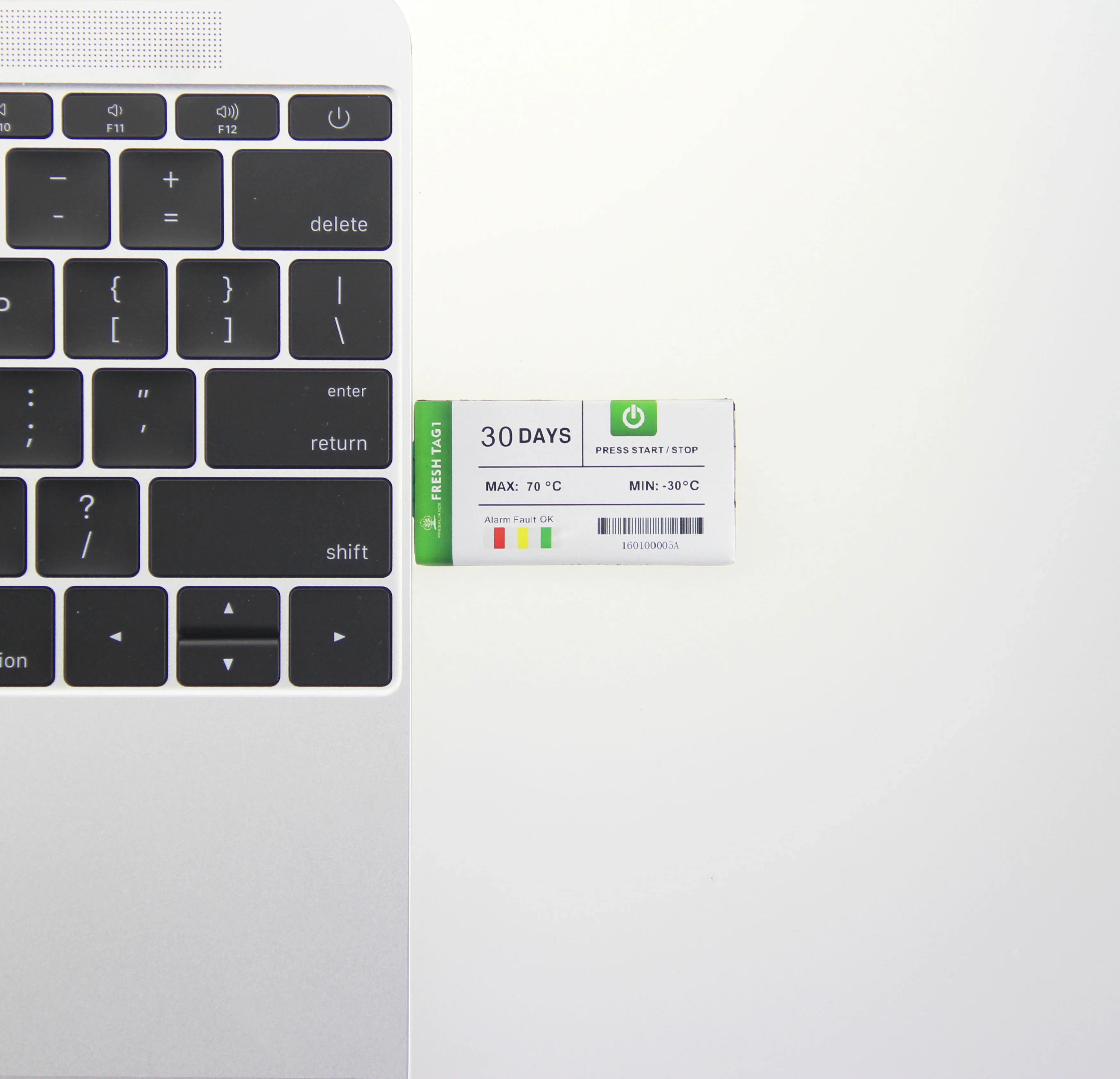 3 SZT. Freshliance Jednorazowy Rejestrator Temperatury USB Fresh Tag 1 Cyfrowy Rejestrator Danych z Obsługą OEM i ODM