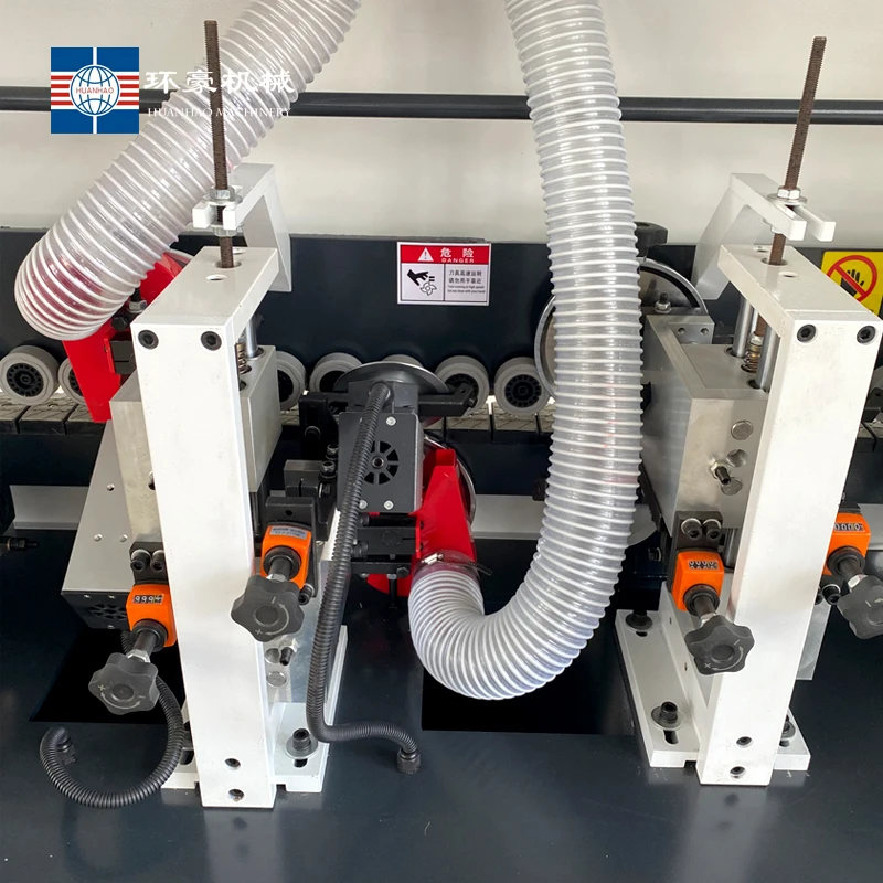 Hot Sell Automatic Edge Bander 5 Functions Pvc Edge Banding Machine With Trimmer Woodworking Price Auto Edgebander Machinery
