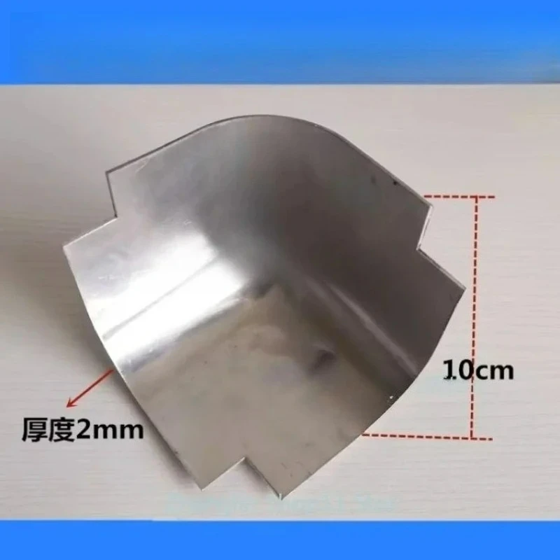 1x Truck Small Van Protective Corners Compartment Container Car Box Aluminum Wrap Angl Refrigerated Auto Aluminum Rounded Corner