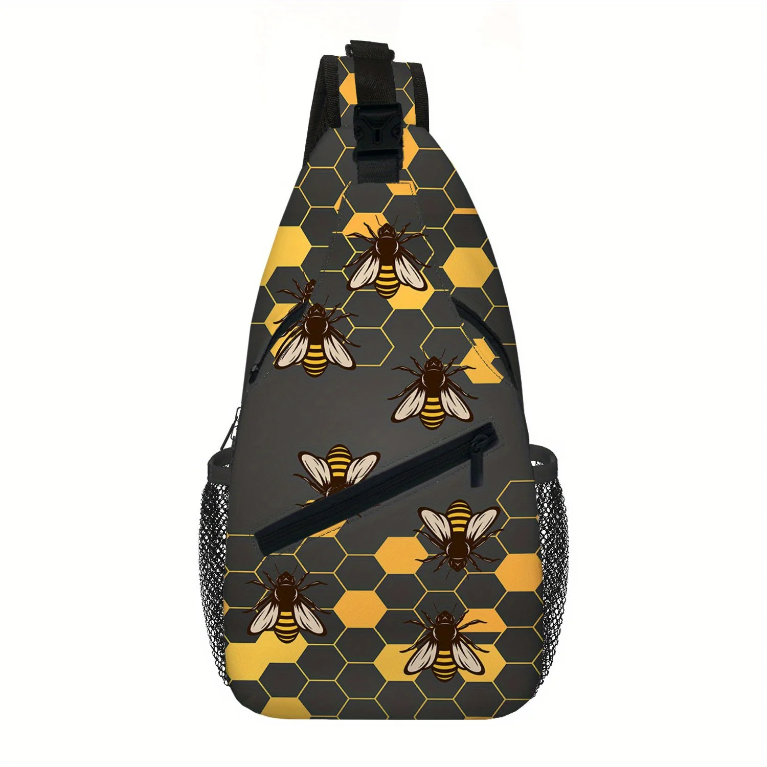 

Retro Bohemian Bee-Themed Women'S Crossbody Bags Waist Bags And Chest Bags for Fashionable Outdoor Hiking