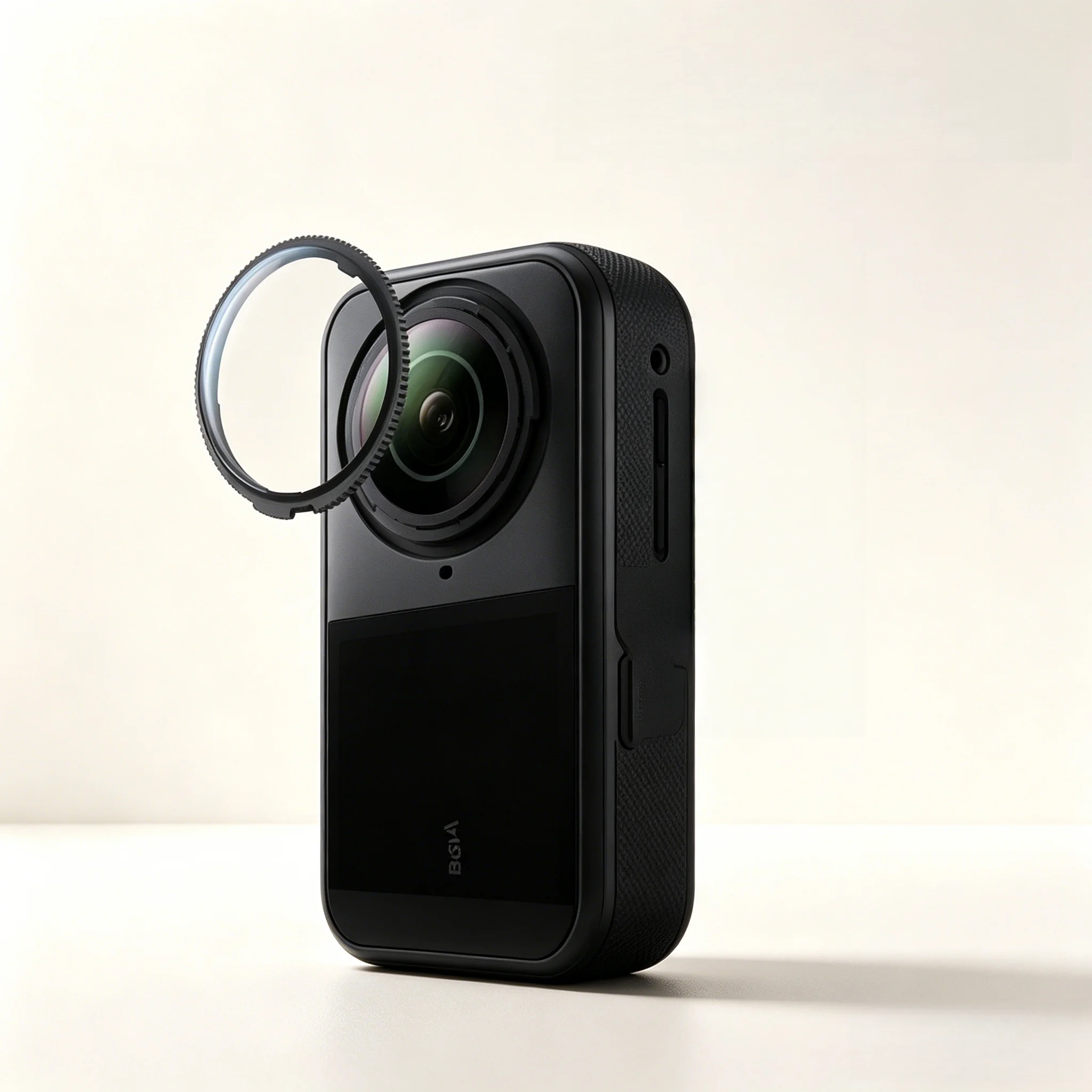 

Clear Optical Lens Cover, For Insta360 X5, Tempered Glass, Auto Detection, Detachable, Daily Scratch Protection