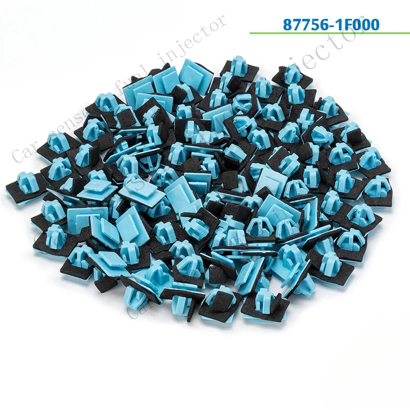 Q+ 100X Molding Clips for Kia Hyundai Fender Flare Rocker Door & Exterior Moulding