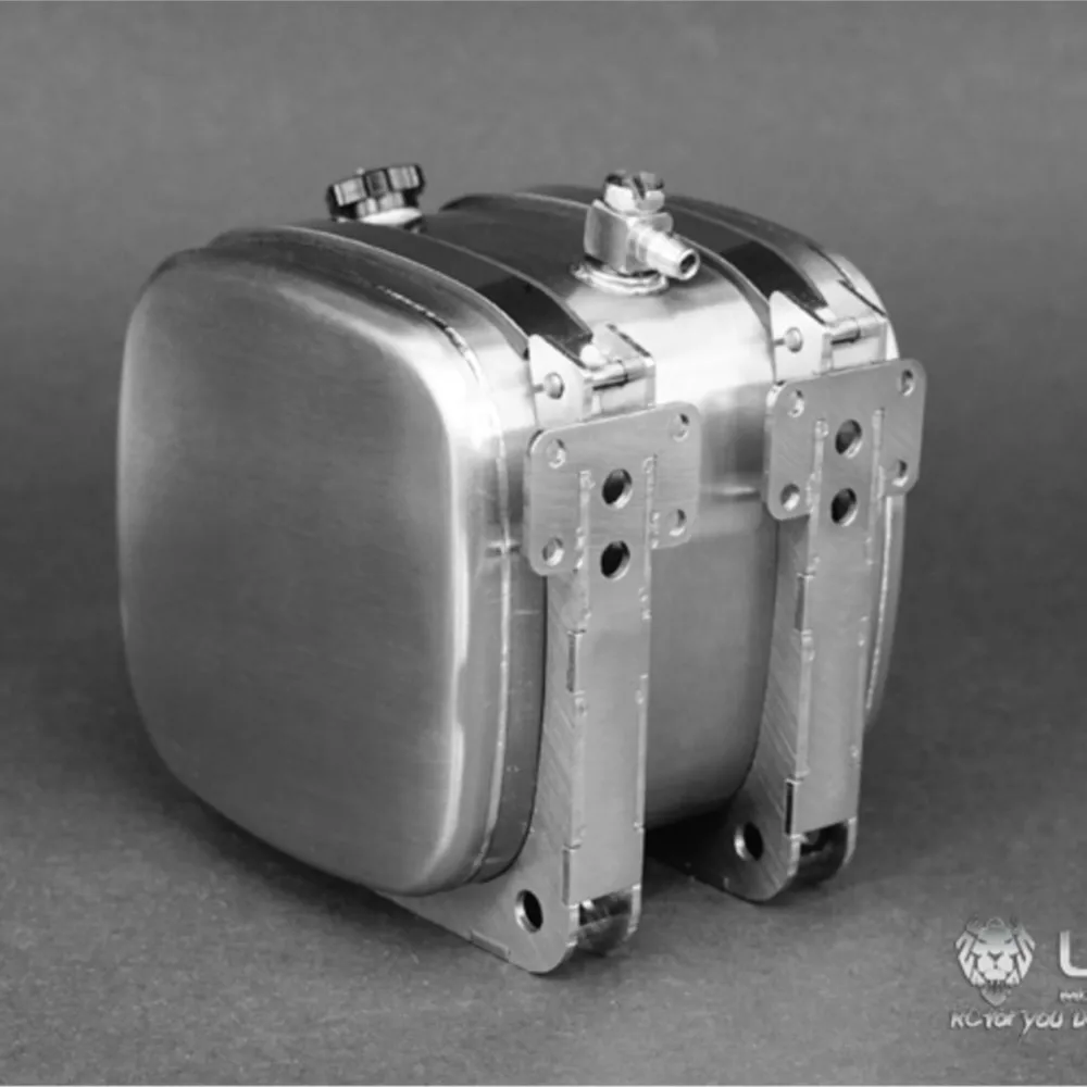 Lesu 1Pc 36 Mm Metalen Hydraulische Vloeistof Tank B Deel Voor 1/14 Rc Tamiyaya Dumper Tractor Truck Outdoor Speelgoed TH04740
