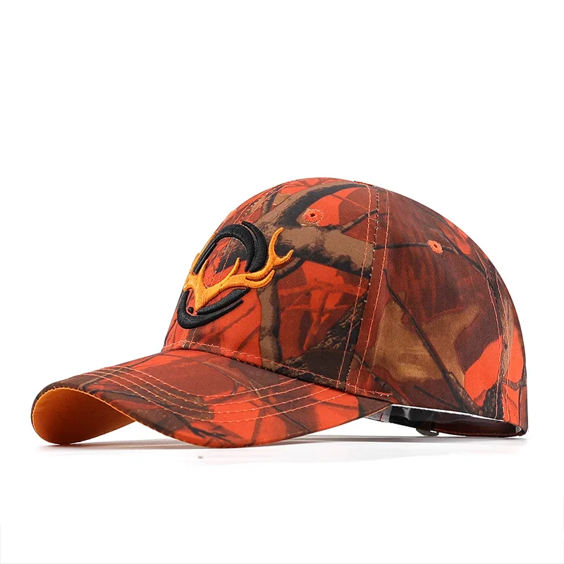 2026 New Creative Skateboard Hat Antlers Embroidered Digital Printed Baseball Hat Street Hip Hop Hat Daily Leisure Sunshade Hat