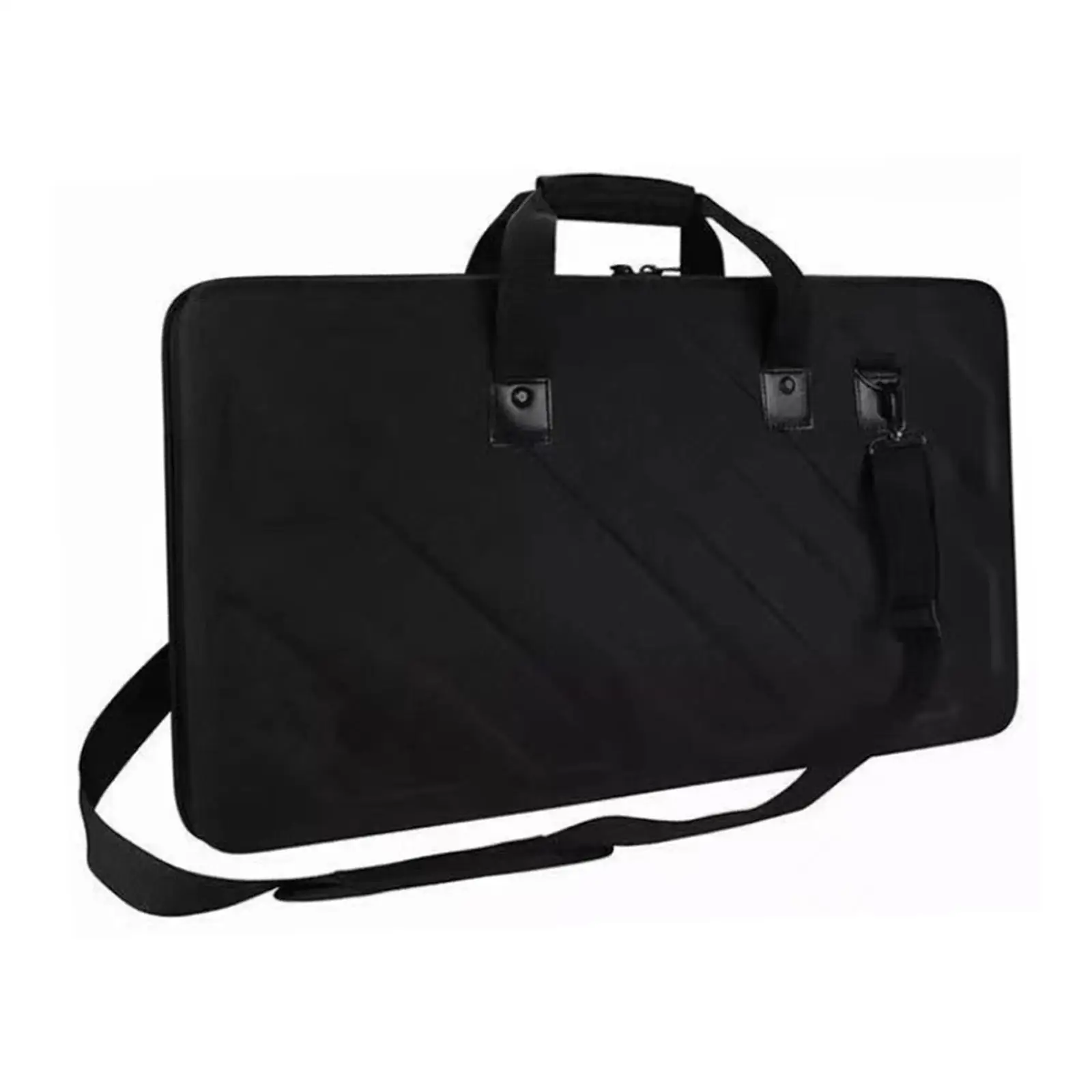 

DJ Controllers Carry Case Storage Bag Sound Equipment Shoulder Strap Portable Accessory Black Travel Case for Travel Outdoor