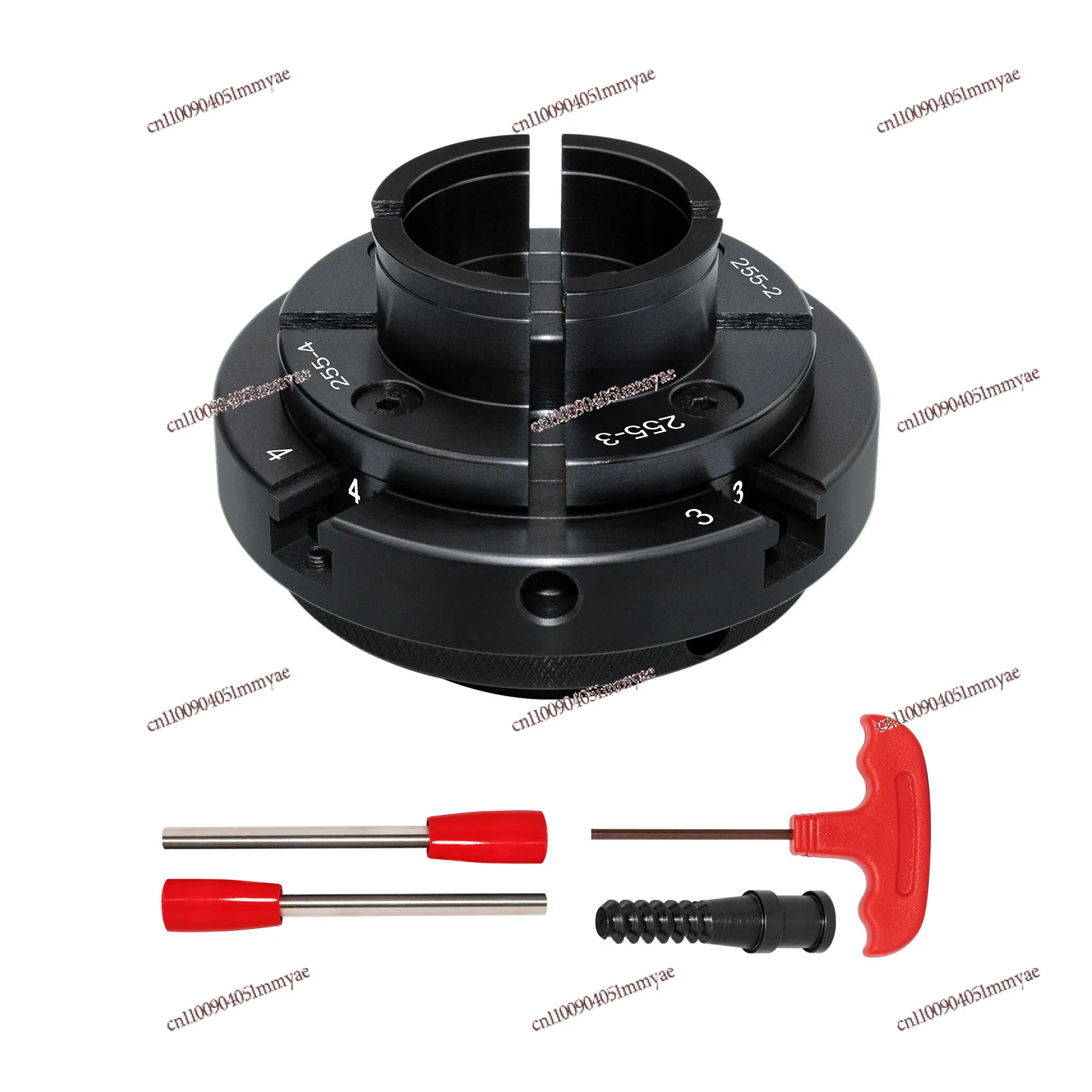 

Woodworking Machinery Accessories Chuck Wooden Rotary Lathe 4 Inch C Type 4 Jaw Self-centering Woodworking Chuck