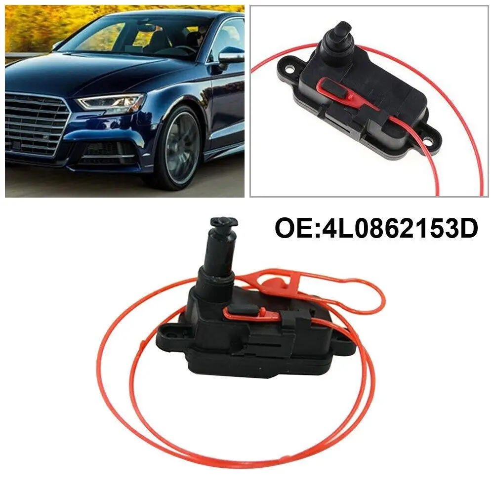 Fuel Flap Door Release Lock Actuator Motor for Audi A3 A6 A7 C7 Q3 Q7 Fuel Tank Cap Unlock Actuator 4L0862153D Exterior Parts