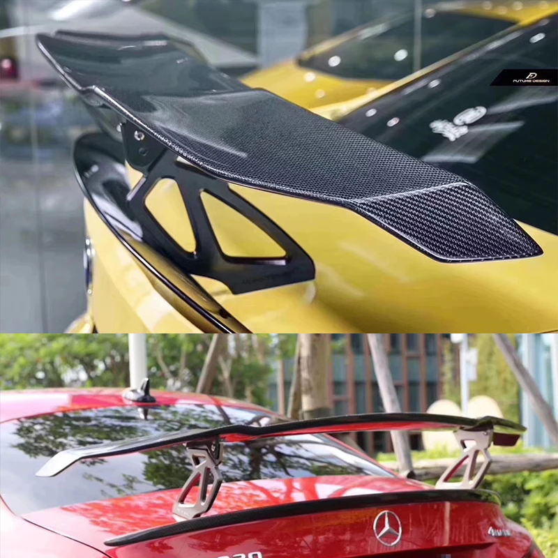 Carbon Fiber Car Rear Trunk Spoiler Rear Wing Tail Wing Parts For BMW E82 M1 M2 E92 F80 M3 F82 M4 M5 M6 F30 F34 V Style