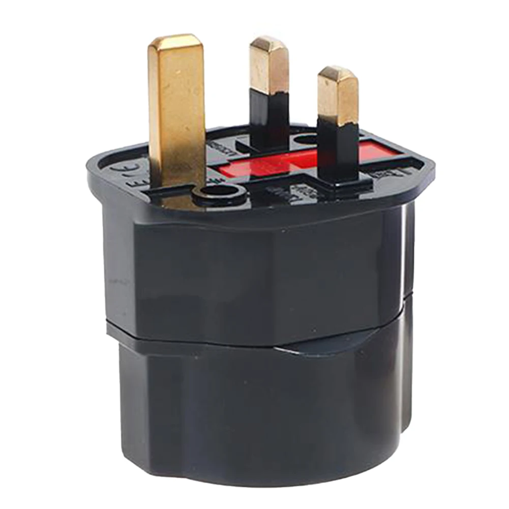 Brand New Exquisite High Quality Practical Adapter Accessories 1Pcs Black Electronic Components Rated 13A 250V