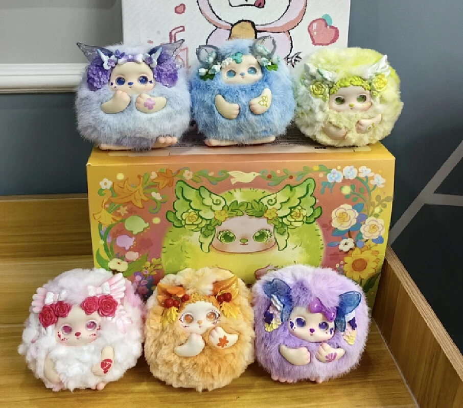 

Authentic New Fulili Hana Tian Xian Zong Plush Second-Generation Doll Figurine Blind Box Secret Box Doll Kawaii Cute Ornament