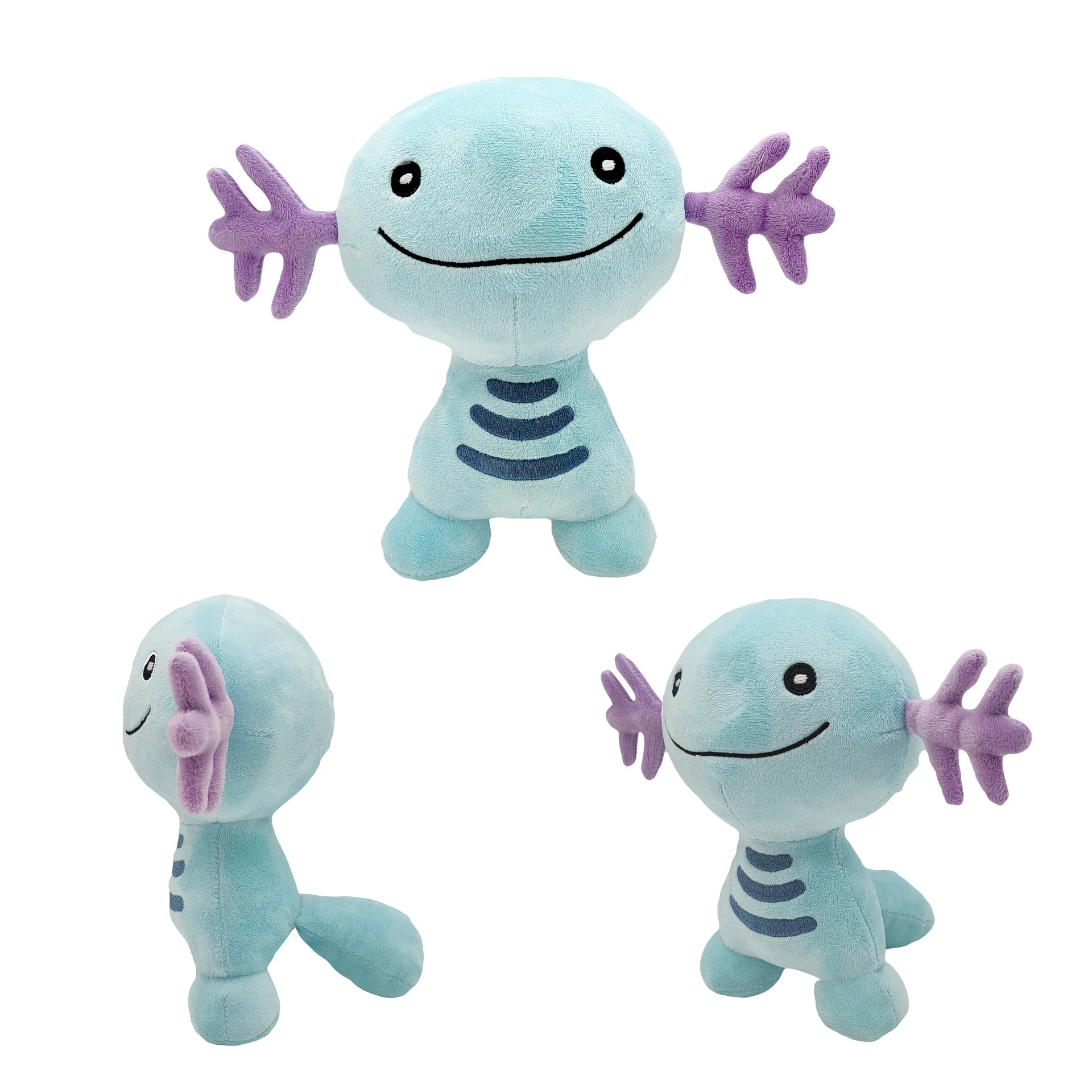 Anime Pokemon 20CM Wooper Soft Cartoon Animal Decotative Doll Kawaii Game Character Toy Birthday Christmas Gift for Kids Friends