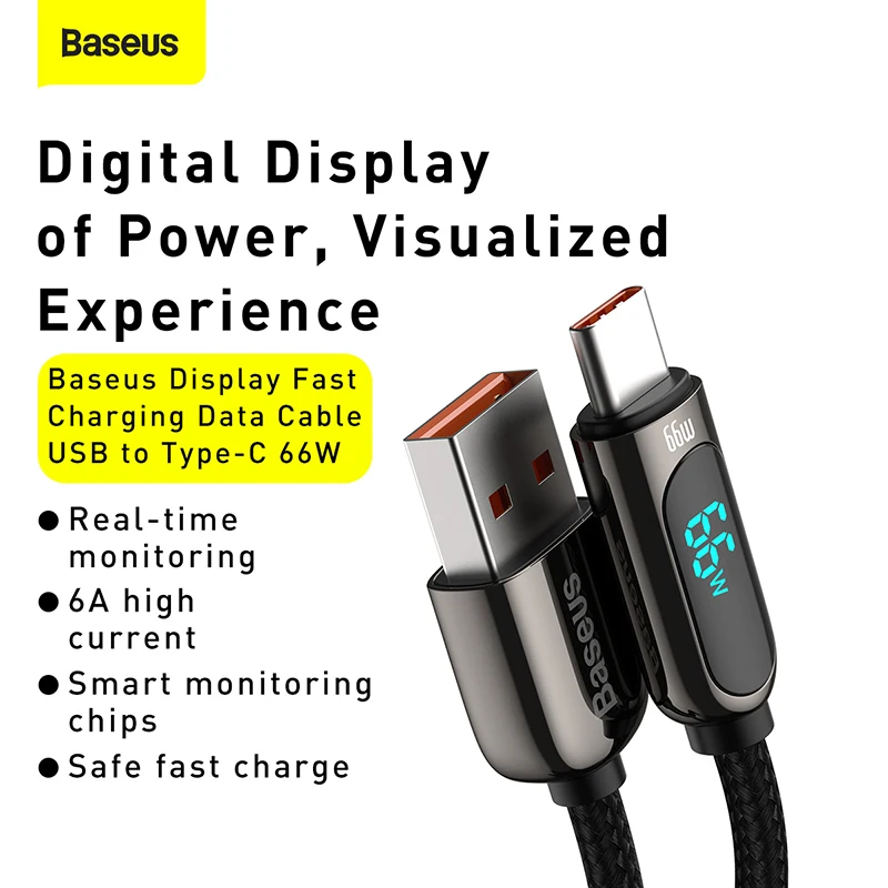 BASEUS Usb c Cable Standard Ce Devices Fcc Data Cables Usb Type c Cable New Arrival