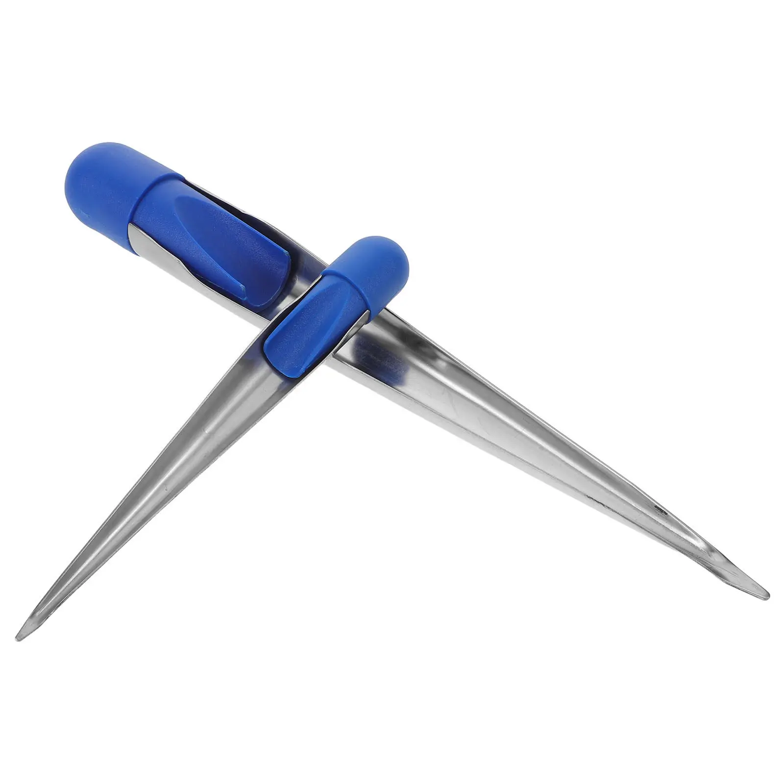2Pcs Boat Rope Splicing Needle Marine Splicing Tool Weather Resistant Polished Stainless Steel with Ergonomic Grip for Yacht