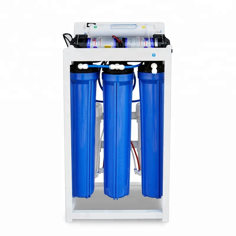 200G/400G large capacity customer RO water purifier reverse osmosis water system frame self-punching machine household drinking