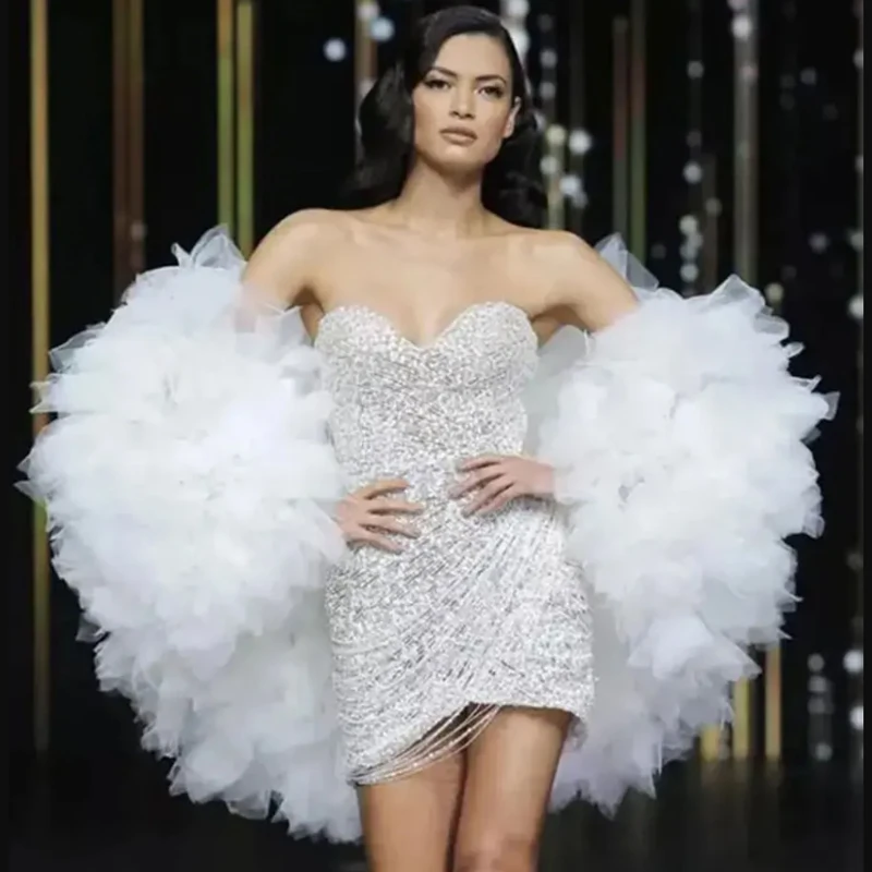 ruffles-tulle-wedding-shawl-photo-shoot-prom-party-cape-cloack-cover-arm-bolero-customized