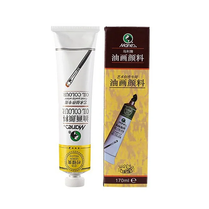 Imagem -05 - Único Óleo Pintura Tubo de Alumínio para Estudantes Pintura Criação e Esboço Cor Especial Arte Suprimentos 50ml 170ml