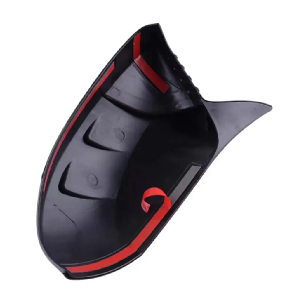 For Toyota Corolla 2019-2023 Car Rearview Side Mirror Cover Horn Wing Cap Exterior Door Rear View Case Trim Shell Housing Add on