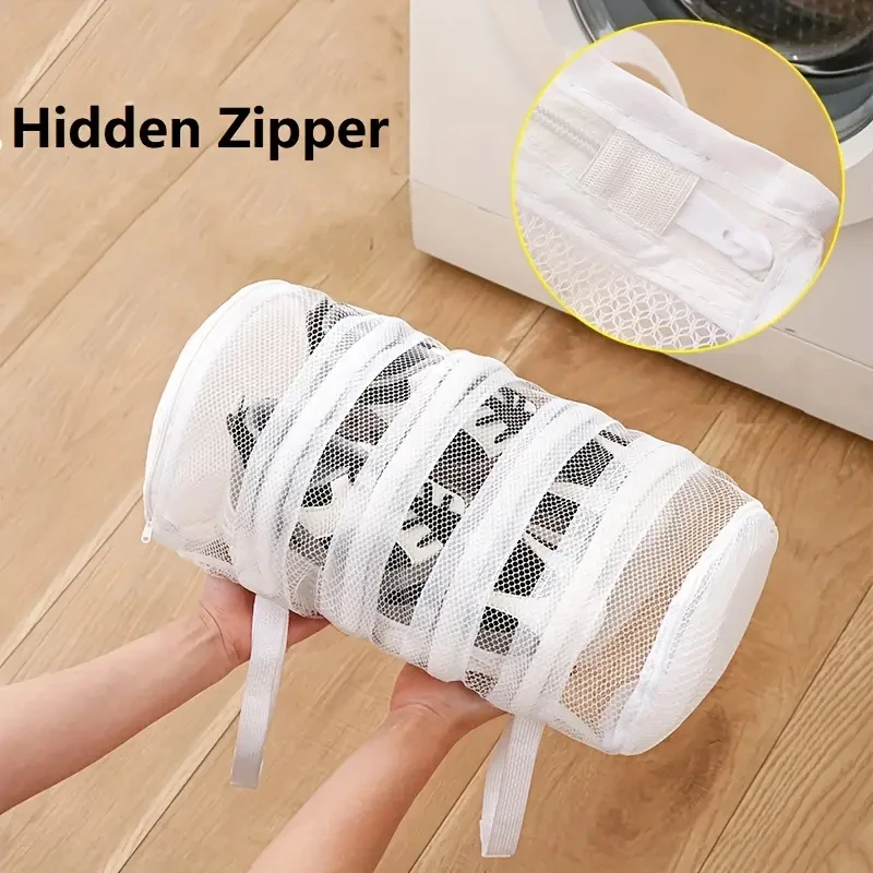 Mesh Laundry Bag Washing Machine Shoes Bag Travel Storage Bags Portable Anti-deformation Protective Clothes Organizer
