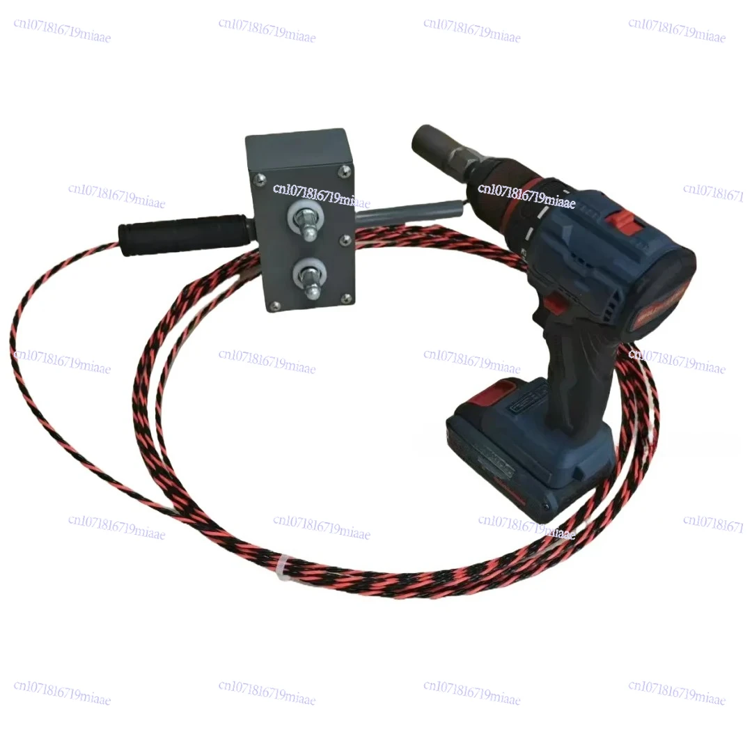 

For Electrical Wiring Electrician Wire Puller air Electric Power Cable Rollers Stringing Machine DHL/FedEx Support