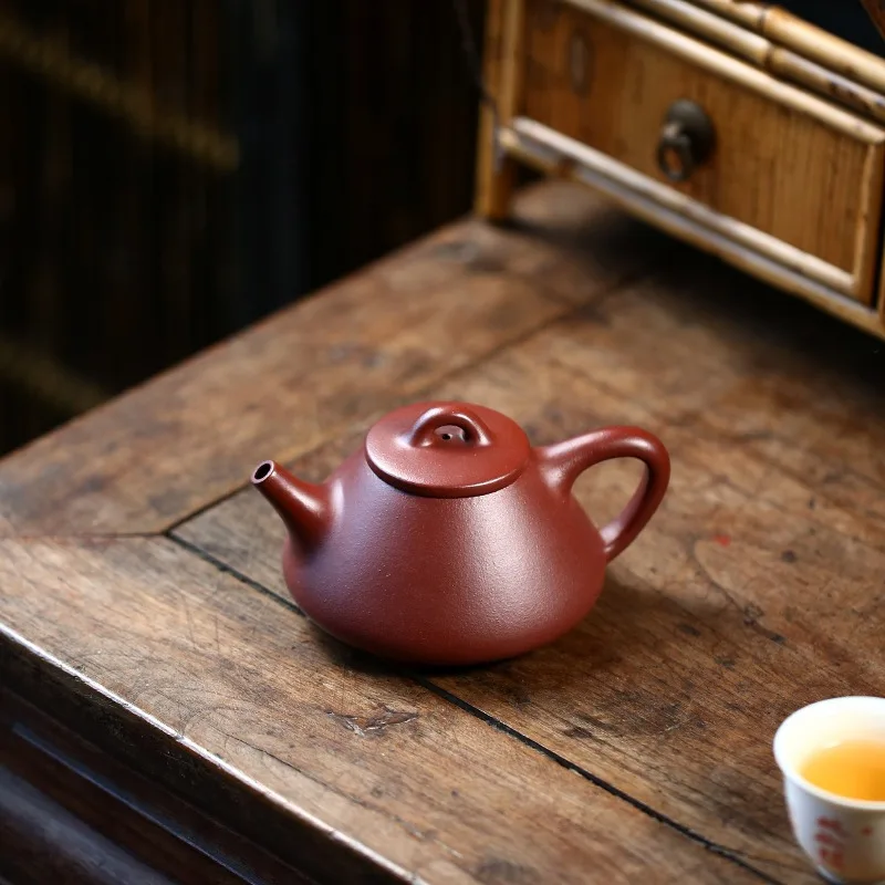 200ml Yixing Handmade Purple Clay Teapot, Raw Ore,tea Pot, Kung Fu Tea Set