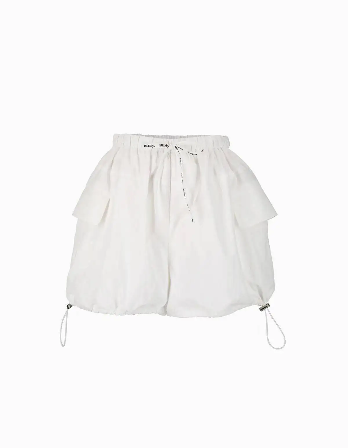 Fashion Workwear Girl's Casual Shorts Elastic Waist Drawstring Bud Shorts Summer Outdoor Solid Color Casual Pants for Women