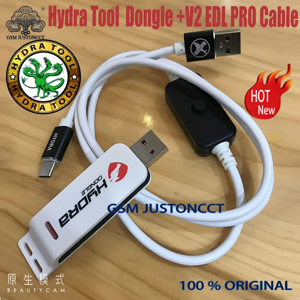 2023 NEW Original HYDRA DONGLE And Hydra V2 EDL Pro Type-C USB Cable For all HYDRA Tool Softwares