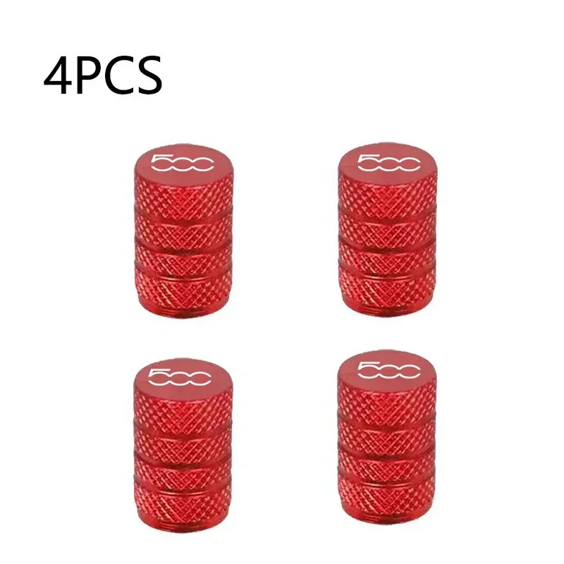 For Fiat Abarth 500 Abarth 124 Abarth 595 Car Accessories Car Wheel Tire Valve Caps Tyre Stem Covers Airdust Waterproof For view 4