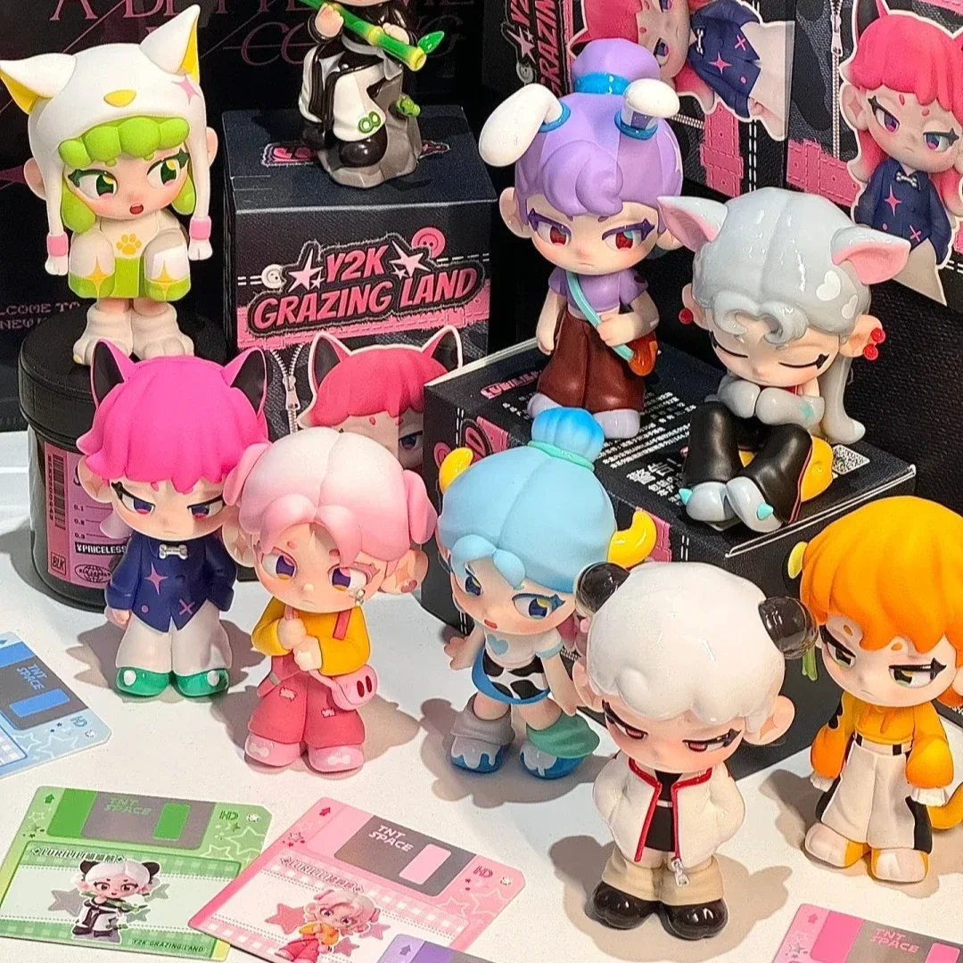 LURILILI الألفية مزرعة سلسلة صندوق أعمى فتاة هدية صندوق غامض دمية لطيفة مفاجأة هدية الإبداعية مجموعة حلية الزخرفية #4