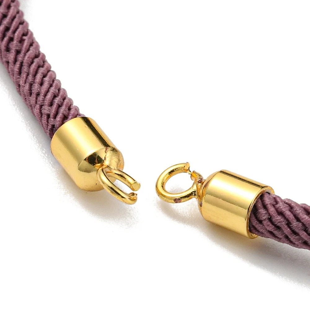 PandaHall 20-teiliges Nylon-Armband-Set, umweltfreundliche Messingbeschläge mit Karabinerverschlüssen für die Herstellung von DIY-Schmuckarmbändern – Detail 25