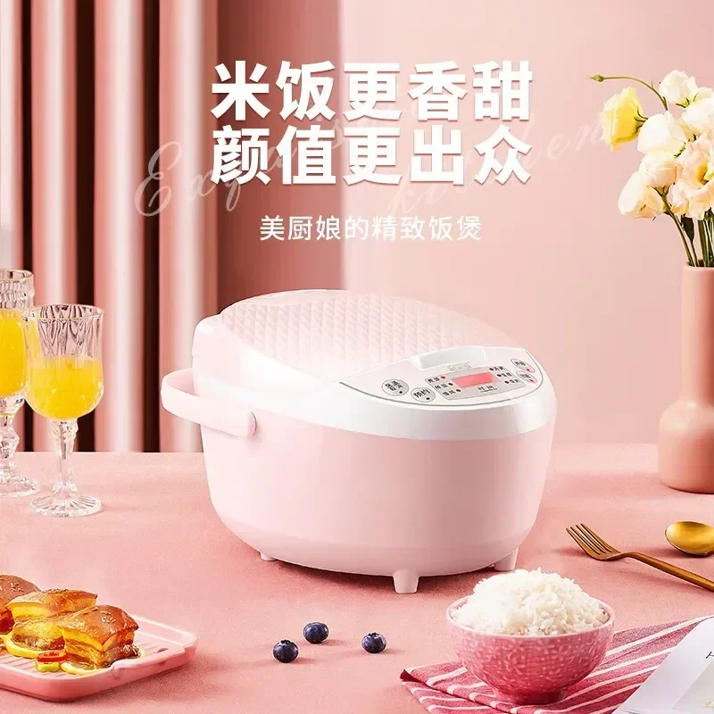 Smart Electric Rice Cooker 3L Steam Rice Cooker 24-hour Smart Reservation Non Stick Pot Household Small Electric Rice Cooker