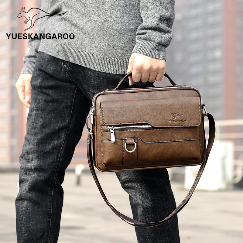 

Men's shoulder diagonal cross bag horizontal fashion leisure large capacity travel shoulder diagonal cross bag