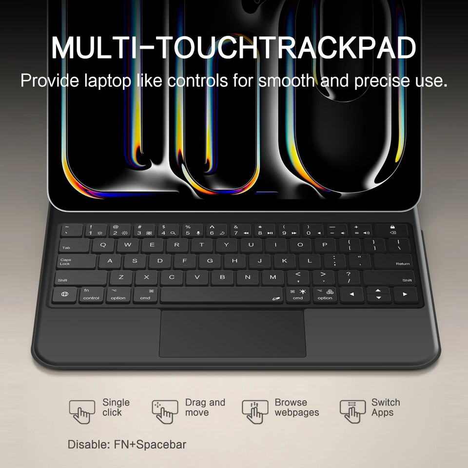 Pogo Pin Magic Keyboard for iPad Pro 12.9 3rd 4th 5th 6th