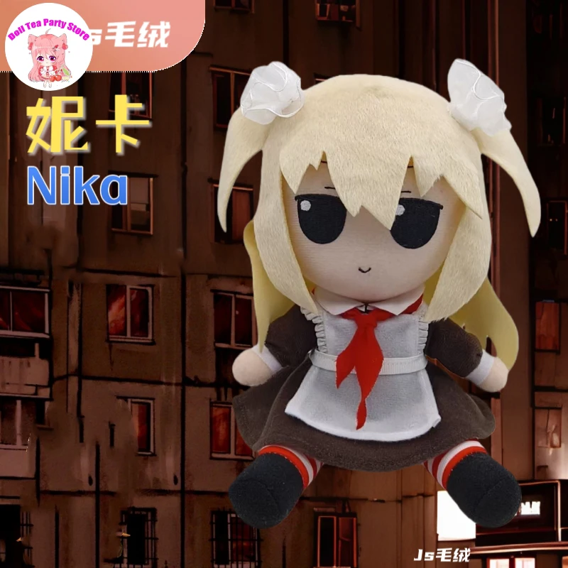 

20CM Fumo Series Girl Nika Plush Stuffed Cotton Doll Cosplay Cute Cartoon Kawaii Plush Sitting Posture Dolls Plushie Pillow