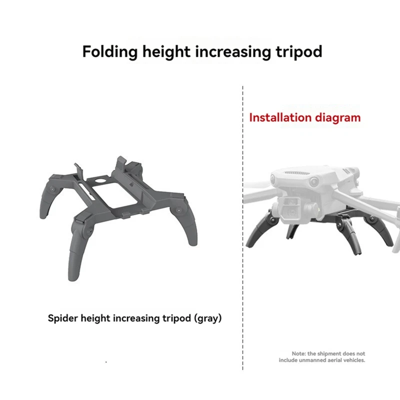 Foldable Landing Gear Heightened Leg Support Protector For DJI Mavic3/3Cine Drone Accessories