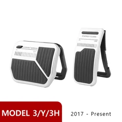 Cubiertas de almohadillas de Pedal de coche con Clip para Tesla Model 3 Y MODEL 3 HIGHLAND 2024, accesorios de Pedal de freno Y acelerador, nuevo