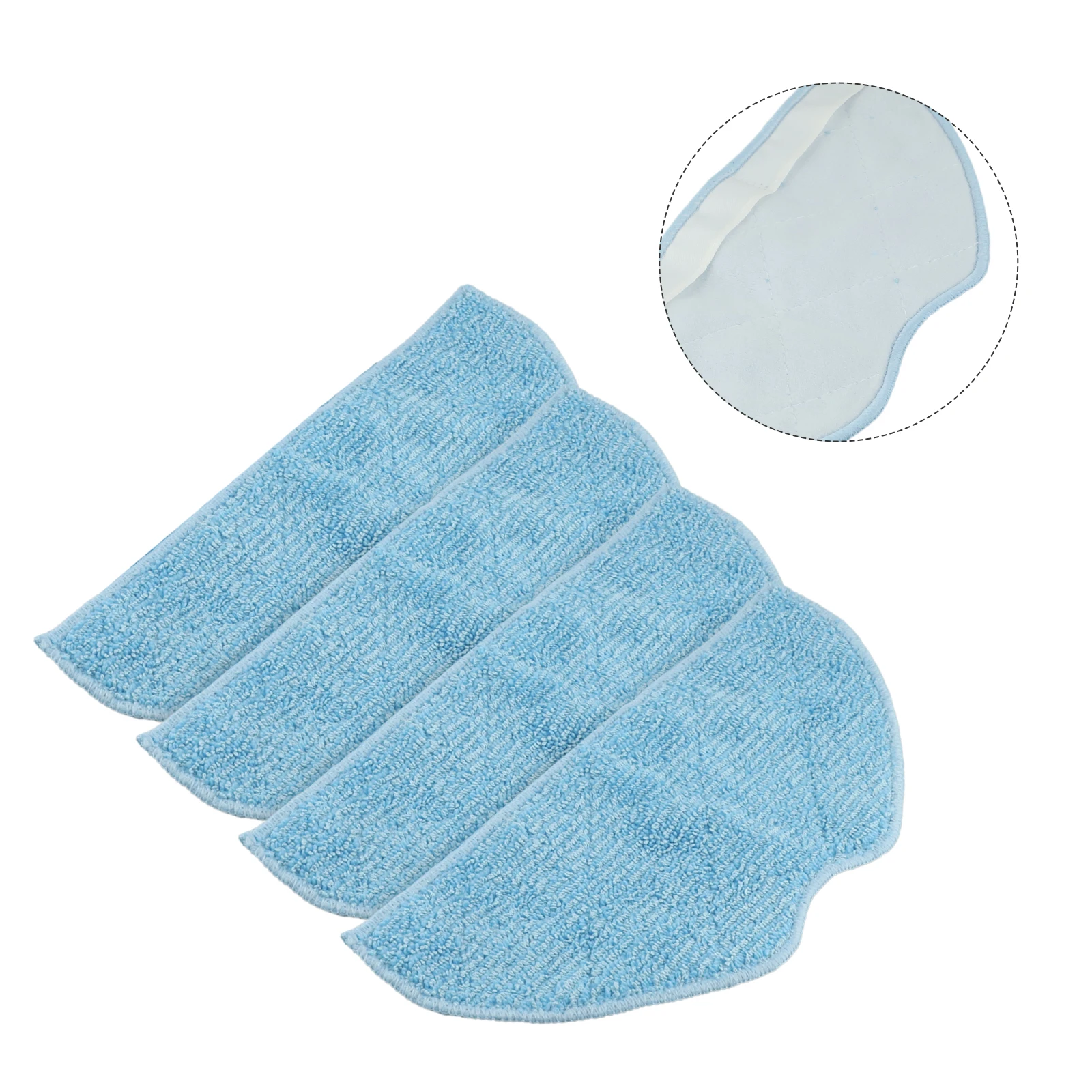 Convenient Mop Cloths Compatible with For EZVIZ RE4 / RE5 Vacuum Cleaners 10 Pack for Optimal Cleaning Performance