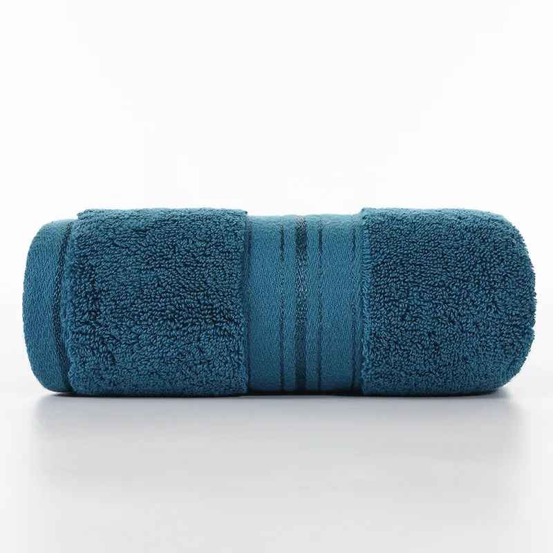 1pc Face Towel 100% Cotton Soft Water Absorbent Quickly Dry Hand Hair Washcloths Adults Home Hotel Bathroom Towels Drop Shipping