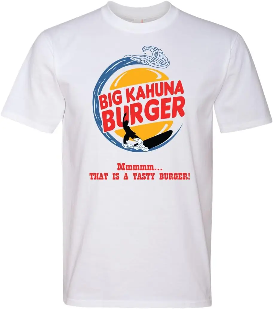 Big Kahuna Burger Funny Parody Fashion T Shirt Tees High Quality 100%Cotton Short Sleeve