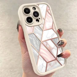 Marble Pattern Soft Silicone Phone Case For iPhone 16 Pro Max 15 14 13 12 11 XS X XR 7 8 16 Plus SE 2022 Shockproof Bumper Cover