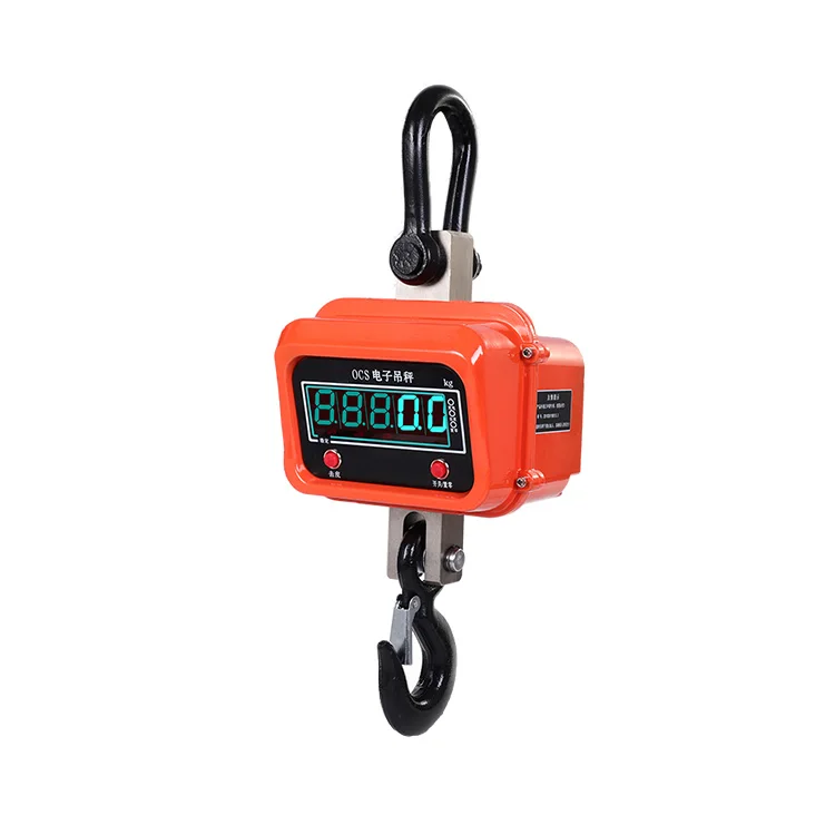 10 Ton 30 Ton Electronic Crane Scale Heavy Hook Shackle Digital Wireless Hanging Scale 3 Tons
