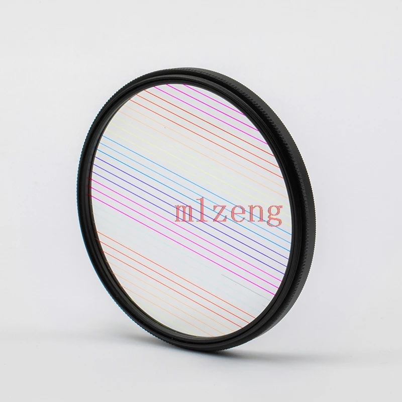 streak blue/orange/rainbow/transparent Cinema Anamorphic Effect lens Filter for canon nikon sony pentax fuji olympus camera