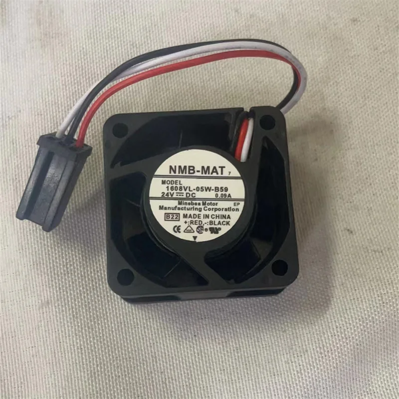 40x40x20mm 40mm Lüfter 1608VL-05W-B59 NMB 24V 0,09A 4020 CNC-Werkzeugmaschinenlüfter Gleichstrom-Axiallüfter