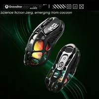 GravaStar M1 M2 Wireless Magnesium Alloy Gaming mouse PAW3395 4K 26000DPI bluetooth 2.4G wired Hollow design Gamer Mouse Gifts