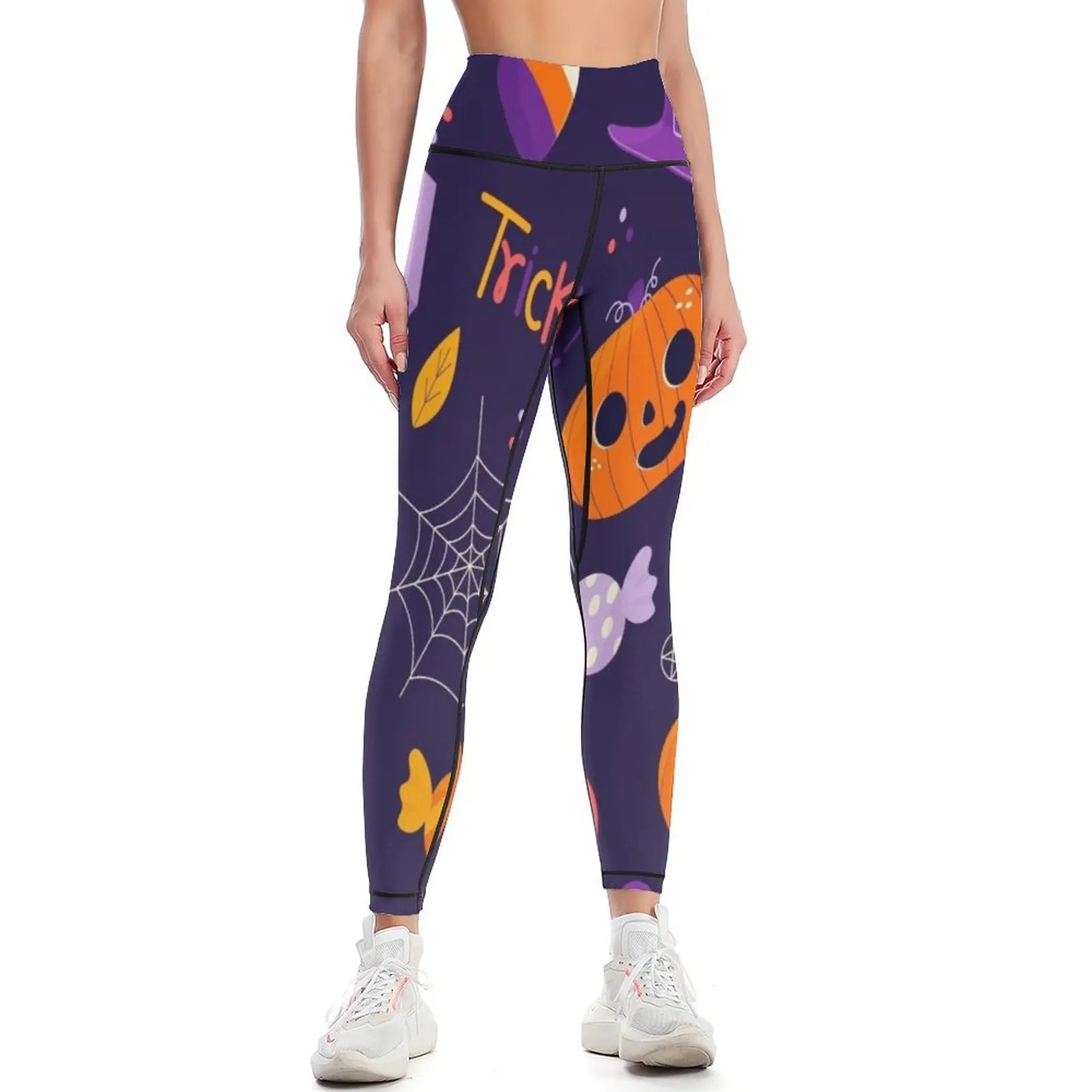 

Halloween Pattern Leggings Women's sports pants workout clothes for flared Fitness clothing Womens Leggings